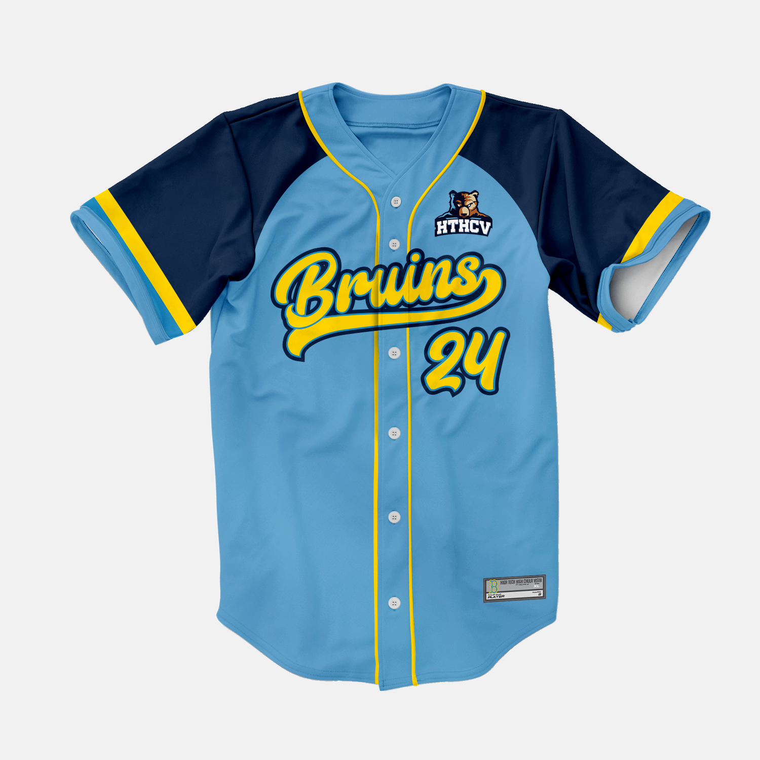 HTH Bruins Baseball Jersey